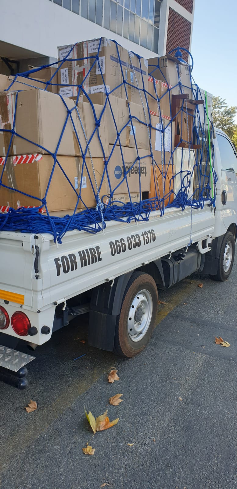 Our moving trucks